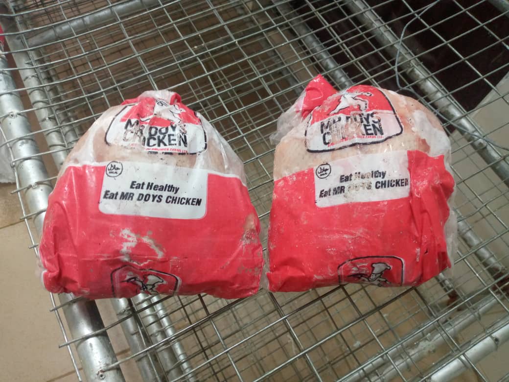 Frozen Whole Chicken 1kg (and below)